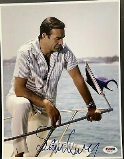 Sean Connery Signed Photo 8x10 James Bond Autograph Indiana Jones PSA/DNA Color