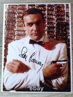 Sean Connery Signed Photo James Bond 007 Goldfinger Autograph with COA