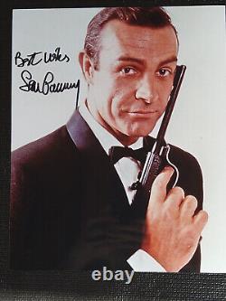 Sean Connery Signed Photo James Bond Autograph 007 Dr. No with COA