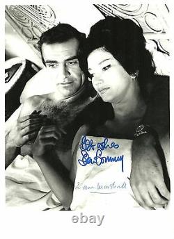 Sean Connery / Zena Marshall Autograph, Original Hand Signed Photo