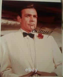 Sean Connery hand signed James Bond 007. COA