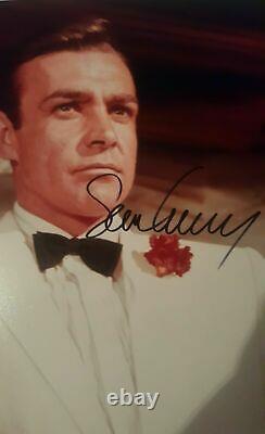 Sean Connery hand signed James Bond 007. COA