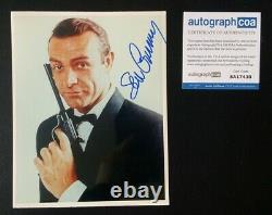 Sean Connery signed 10x8 James Bond photo (UACC AFTAL RACC Trusted seller ACOA)