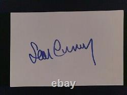 Sean Connery signed 4x6 Index Card JSA LOA AUTO GRADE 10 James Bond Rare Z586
