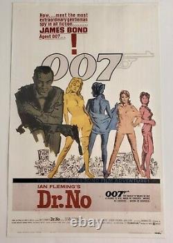 Sean Connery signed 8x10 Photo autographed Picture James Bond with Dr. No Poster