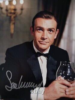 Sean Connery signed 8x10 photo Original Matte Finish LOA Guaranteed For Life