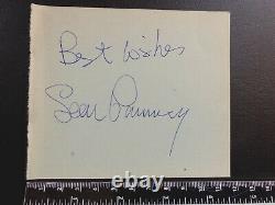 Sean Connery signed JAMES BOND 007 album page autograph RARE vintage signature