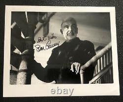 Sean Connery signed THE ROCK photograph JAMES BOND 007 autograph RARE signature