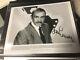 Sean Connery signed picture 8x10 Iconic James Bond, Vintage Black And White