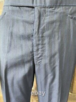 Sean Connerys James Bond Blue Pinstripe Trousers Diamond Are Forever Film Prop