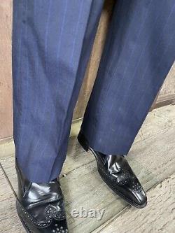 Sean Connerys James Bond Blue Pinstripe Trousers Diamond Are Forever Film Prop