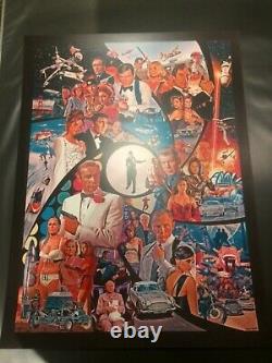 Sean Longmore, James Bond 25 Anniversary, Limited Edition Fine Art Print