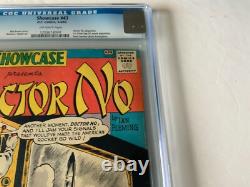 Showcase 43 Cgc 5.0 James Bond Doctor No Sean Connery DC Comics 1963