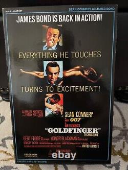 Sideshow Collectible JAMES BOND 007 GOLDFINGER Action Figure Sean Connery 12