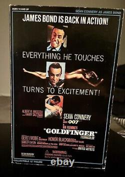 Sideshow Goldfinger James Bond 007 Sean Connery 12 1/6 Action Figure 2003