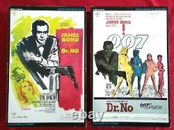 Sideshow JAMES BOND 007 Sean Connery & DR. NO SET OF 2, 12 Figures NIB MINT