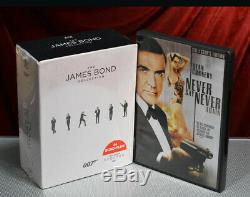 Signed 007 SEAN CONNERY 125+ JAMES BOND Autographs, UACC, COA, DVD's, Briefcase