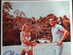 Signed Photo Sean Connery + Ursula Andress Autographs COA James Bond 007 Dr. No