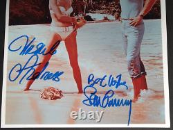 Signed Photo Sean Connery + Ursula Andress Autographs COA James Bond 007 Dr. No