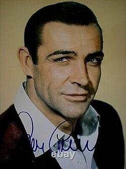 Signed Photo Sean Connery-james Bond 007-handsome Goldfinger Cert -tma