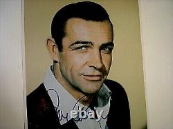 Signed Photo Sean Connery-james Bond 007-handsome Goldfinger Cert -tma