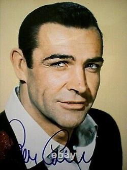 Signed Photo Sean Connery-james Bond 007-handsome Goldfinger Cert -tma