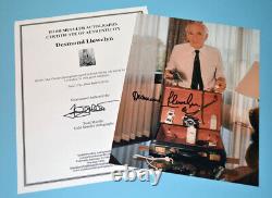 Signed SEAN CONNERY 007, 16 YOLT JAMES BOND Autographs, UACC COA, DVD, Briefcase