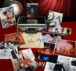 Signed SEAN CONNERY 007, 16 YOLT JAMES BOND Autographs, UACC COA, DVD, Briefcase