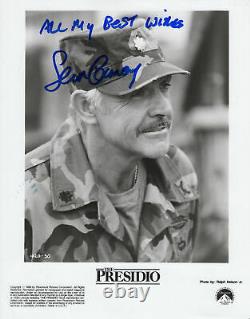 Signed Sean Connery Photo Authentic Autograph The Presidio James Bond 007 Rip