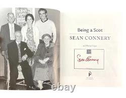 Sir Sean Connery Signed Autograph Being A Scot Book James Bond 007 Very Rare