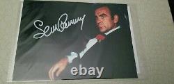 Sir Sean Connery as James Bond 007 The Best Bond singed withcoa autograph 6x8