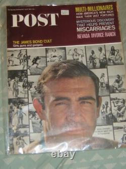Small collection of sean connery pierce brosnan james bond magazines Sam Cooke