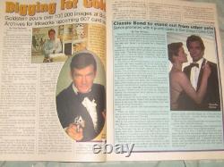 Small collection of sean connery pierce brosnan james bond magazines Sam Cooke