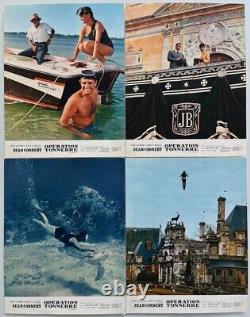 THUNDERBALL (1965) SEAN CONNERY / JAMES BOND 18 French Lobby cards