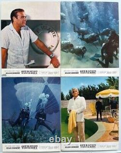 THUNDERBALL (1965) SEAN CONNERY / JAMES BOND 18 French Lobby cards