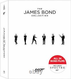 The James Bond Collection Blu-ray 24-Disc Box Set Sean Connery Daniel Craig