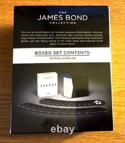 The James Bond Collection (Blu-ray Disc, 2016, 24-Disc Set) + BOND GIRLS FOREVER