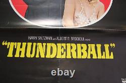 Thunderball 1965 One Sheet Original Poster US James Bond Sean Connery