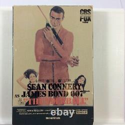 Thunderball James Bond 007 1965 VHS Sean Connery CBS FOX Big Box Side Open