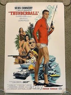 Thunderball James Bond Sean Connery Mondo Art Print Movie Poster Paul Mann