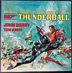 Thunderball James Bond US First Pressing STEREO Vinyl LP Sean Connery 1965