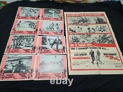 Thunderball R-1970 James Bond 007 Sean Connery 1 Sheet Plus Theater Cards