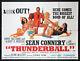 Thunderball Sean Connery James Bond 1965 British Quad