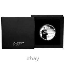 Tuvalu 1 Dollar 2021 James Bond Legacy Serie (1.) Sean Connery 1 Oz Silber PP