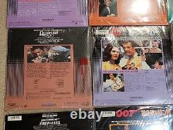 VINTAGE LOT OF (12) James Bond 007 SEAN CONNERY Laserdiscs LD Japan very nice