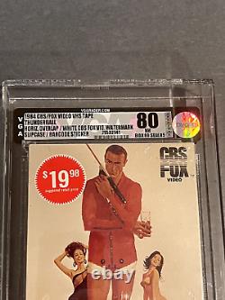 Vhs Thunderball Sean Connery James Bond