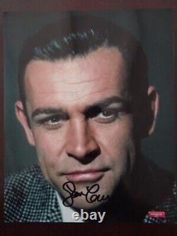 Vintage 007 JAMES BOND 8x10 Photo Hand-Autographed by Star SEAN CONNERY withCOA