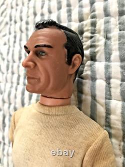 Vintage 1965 GILBERT James Bond 007 Sean Connery Doll & Accessories