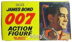 Vintage 1965 Gilbert James Bond 007 Spy Sean Connery Jetpack Sniper Rifle withBox