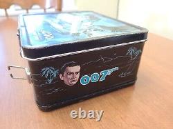 Vintage 1966 James Bond Secret Agent 007 Lunchbox Sean Connery